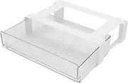 Large Capacity Under Desk Drawer Organizer, Hidden Desk Storage Drawer, Slide Out Desk Drawer with High Load Bearing Capacity for Office Kitchen Living Room Closet