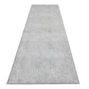 Stepford Orb Grey Runner Rug