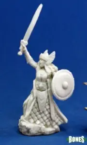 Aina, Female Valkyrie 77052, Reaper Miniatures