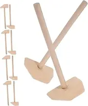 Sosoport 10Pcs Mini Wooden Hammer for Lightweight Pounding Tools for Cake Tapping Teaching Activities and Fun Games Portable Mallets for Play and Learning