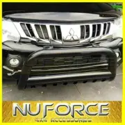 NUDGE BAR / GRILLE GUARD (BLACK) SUITS MITSUBISHI TRITON MR (2018-2023)