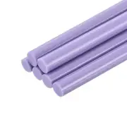 Mini Hot Glue Sticks for Glue Gun 0.27-inch x 8-inch Light Purple 6pcs