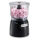 Hamilton Beach Electric Chopper Mini Food Processor 3-Cup 350 Watts Black 72850