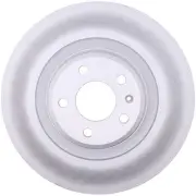 Front Brake Rotor For 2008-2011 Audi S5 4.2L V8 Gas DOHC Smooth Vented Curved (for: Audi)