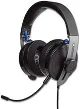 PowerA Fusion Pro Wired Gaming Headset for PlayStation 4, Detachable Microphone, Portable Gaming Headset, Memory Foam, On Ear Volume Control, Headphones