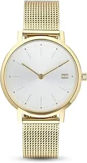 [Tommy Hilfiger] Women's Pippa 1781927 Qtz Basic Slim Watch, White Dial, 35mm