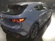 for mazda 3 BP 2019 2020 2023 hatchback roof Spoiler wing painted gloss black
