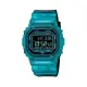 【CASIO G-SHOCK】經典5600半透明方形數位運動腕錶-透綠色/DW-B5600G-2/台灣總代理公司貨享一年保固