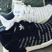 在飛比找蝦皮購物優惠-Adidas originals NMD R1 日字滿版文字