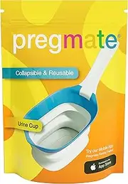 Pregmate Collapsible Urine Collection Cup for Ovulation and Pregnancy Tests