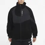 NIKE SWOOSH JACKET 雙面 大勾 防風外套 羊羔毛 亞版 3XL FB1910-010  少見亞版大尺寸