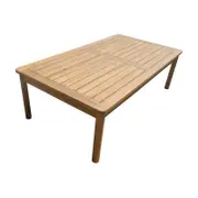 Denpasar Outdoor Coffee Table Solid Acacia Timber Wood Frame Natural