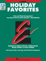 Essential Elements Holiday Favorites Bb Trumpet Book and Online Audio 000870013