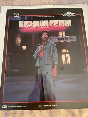 RCA CED Videodisc Richard Pryor Here And Now