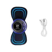 Electric Neck Massager Chargeable TENS Therapy EMS Scraping Tapping Acupuncture Hammering Multiple Modes Full Body Massage Muscle Relax Pain Relief...
