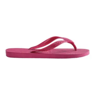 【havaianas 哈瓦仕】TOP 桃粉色 37/38(拖鞋 女款 夾腳拖 巴西 夏日必備 海灘拖 哈瓦仕)