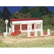 Bachmann 45174 HO Plasticville Gas Station Assembly Kit