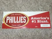 The Original Phillies Americas #1 Blunt Promo Advertising Sign Poster