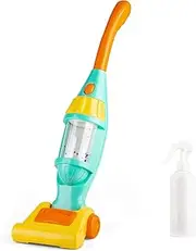 RuiDaXiang Vacuum Cleaner Toy Set, Electric Vacuum Cleaner with Lights, Sounds, Provide Cleaning Tools, for Children Aged 3-6 Years