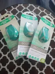 3 x ECOTOOLS #1632 Fresh Perfecting Blender Infused with Antimicrobial Silver