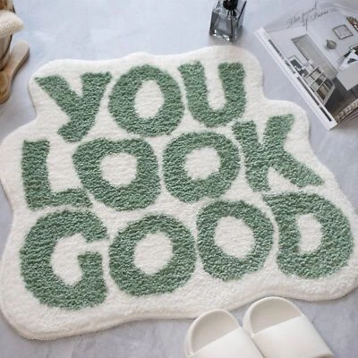 You Look Good Bath Mat Christmas Bath Mat - Extra Soft Absorbent Machine Wash...