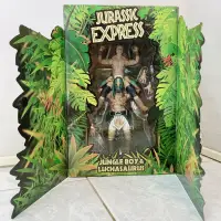 在飛比找蝦皮購物優惠-AEW WWE 摔角公仔 Jurassic Express 