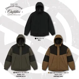 SLANT United Athle 日本品牌 撞色機能防風連帽外套 登山露營外套 軍裝外套 內裏舖棉厚款 冬季必備品