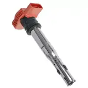 Original Red Ignition Coil for Audi Q5 A6 VW Touareg 3.0L 3.2L 4.2L V6 V8 V10 (for: Audi)