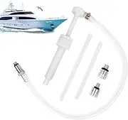 Suction Pump Lower Gear Pump, Transmission Fluid Transfer Extractor Kit Gear Pump, Marine Fluid Pump Portable Ergonomic for Automobile Yachts