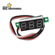 0.28" Red LED DC 0-100V 3 Wires Digital Voltmeter Display Voltage Panel Meter