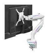 AVLT RGB Lights Single 17”-43” Gaming Monitor Arm Desk Mount, Fits O