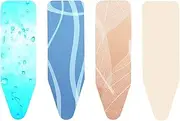 Brabantia 191527 Ironing Board Cover with 2 mm Foam - 124 x 45 cm, Wide, Neutral Assorted Colours