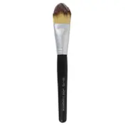 BYS Large Flat Foundation/Powder Beauty Brush Cosmetics Makeup Applicator Black