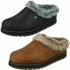 Ladies Skechers Keepsakes 'REM' 31214 Slip On Memory Foam Textile Slippers