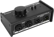 Big Knob Passive Monitor Controller, XLR and 3.5Mm Interface Large Volume Knob M