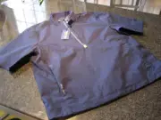 NWT - Mens RALPH LAUREN GOLF Navy Water Resistant PACKABLE Pullover Jacket (XL)