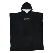 Billabong Wetsuit Hoodie Towel Mens in Black - Size OSFA -Black