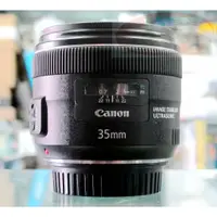 在飛比找蝦皮購物優惠-小牛蛙數位 canon 35mm F2 IS USM 二手鏡