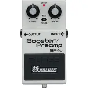 New Boss BP-1W Waza Craft Booster / Preamp Boost Guitar Effects Pedal