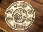 Vintage 1965 Immaculate Conception Church Willoughby OH CENTENNIAL Plate ~ MINT