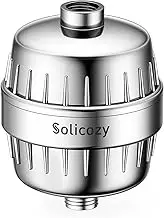 20-Stage High Output Shower Filter with 90% Removal - Designed for Your Skin and Hair - Metallic Shell (White Box Version)