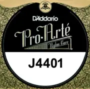 D'Addario Pro Arte J4401- 1st Guitar Single String (e) Extra Hard Tension .029