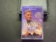 CHARLTON HESTON presents THE WORD Selected Psalms Audio Cassette NEW SEALED