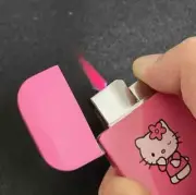 Hello Kitty Pink Flame Lighter REFILLABLE Sanrio Gift Igniter