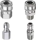 Pressure Washer Adapter Set Quick Connect Kit 5000PSI (3/8 inch quick connector)