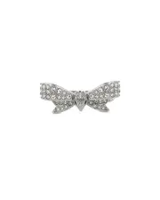 Kurt Geiger London Pave Eagle Head Bow Statement Ring