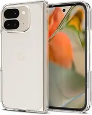 [Spigen] Ultra Hybrid for Google Pixel 9 Pro Fold Case, Air Cushion Bumper Protective Technology Hard PC Flexible TPU Hybrid Structure Raised Edge Dual Protection Cover - Clear