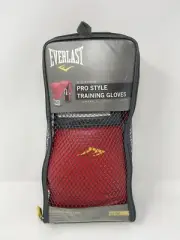 Everlast Pro Style Boxing Gloves Red 14 Oz For Sparring Mitt Heavy Bag Training