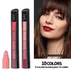 Lipstick 5-IN-1 COLOUR Non Stick Velvet Makeup Matte Lipstick Waterproof Set ≠