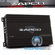 ZAPCO ST-4B 4-CHANNEL 360W RMS CLASS AB COMPONENT SPEAKERS TWEETERS AMPLIFIER